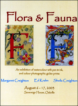 Flora & Fauna Exhibit card