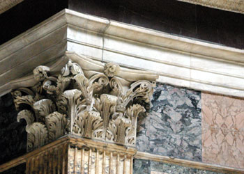 Pantheon detail