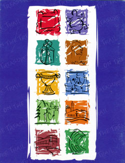 Treasure Trail passport back