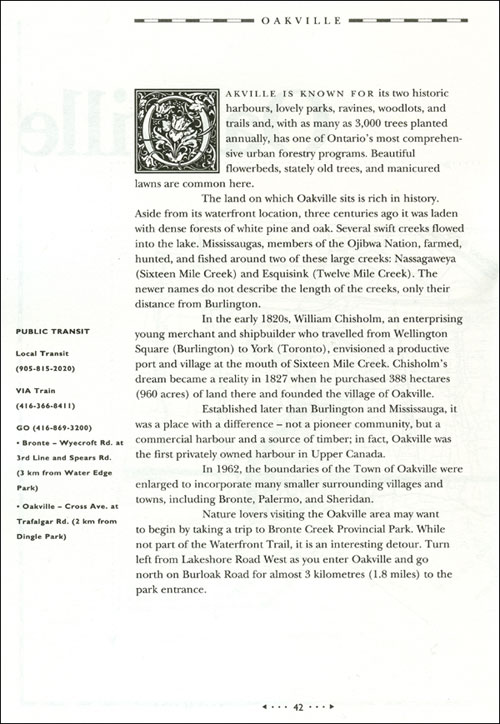 Waterfront Trail Guide page 42